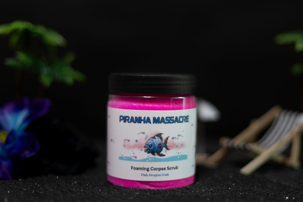 Piranha Massacre-Foaming Corpse Scrub-Summer Collection