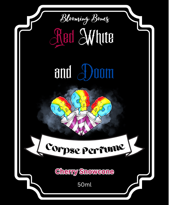 Red White and Doom-Corpse Perfume-Summer Collection