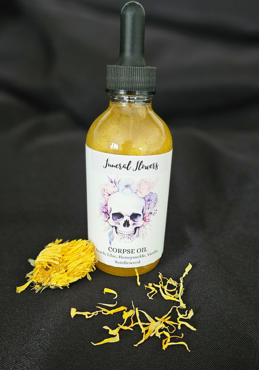 Funeral Flowers-Infused Body Oil