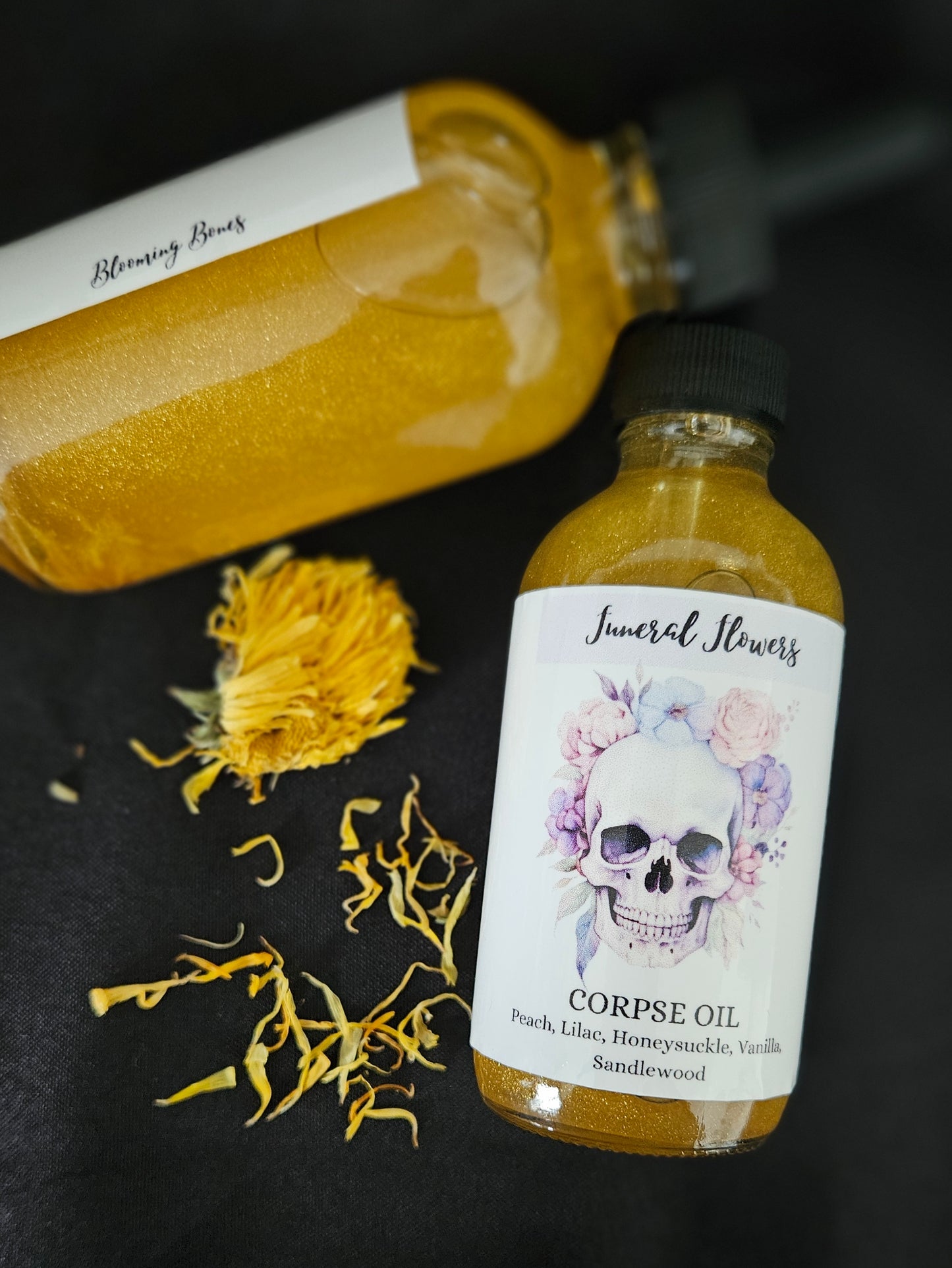 Funeral Flowers-Infused Body Oil