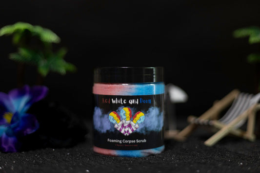 Red White and Doom-Foaming Corpse Scrub-Summer Collection