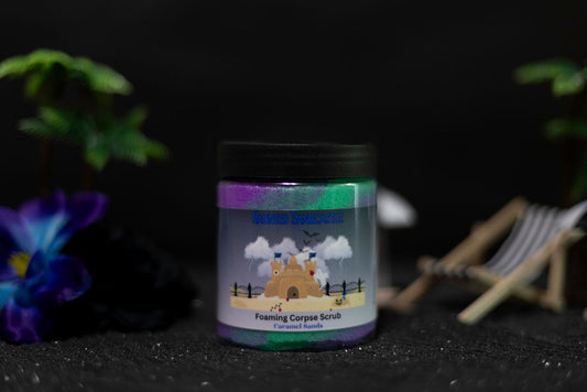 Haunted Sandcastle-Foaming Corpse Scrub-Summer Collection