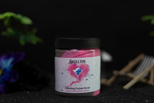Skulltini-Foaming Corpse Scrub-Summer Collection