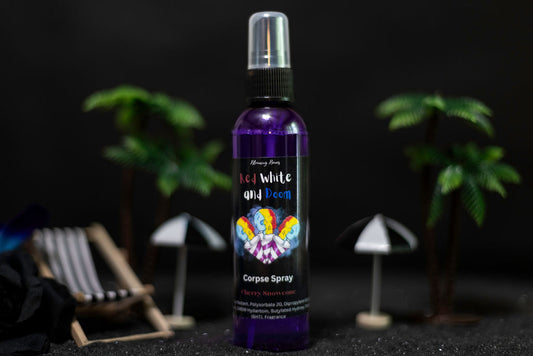 Red White and Doom- Hair & Corpse Spray-Summer Collection