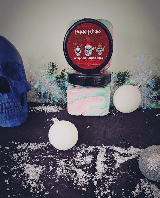 Holiday Chaos-Whipped Corpse Soap-Winter Collection