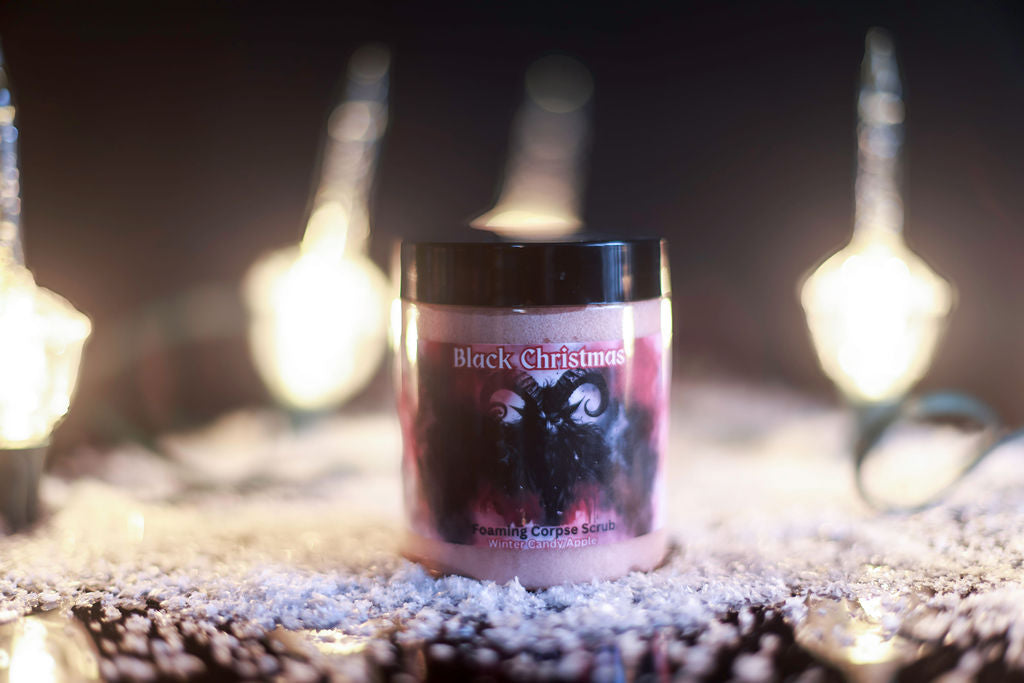 Black Christmas-Foaming Corpse Scrub-Winter Collection