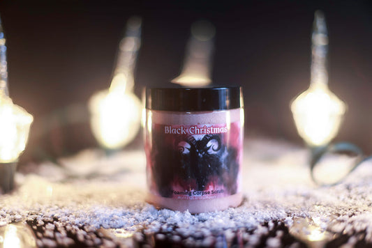 Black Christmas-Foaming Corpse Scrub-Winter Collection