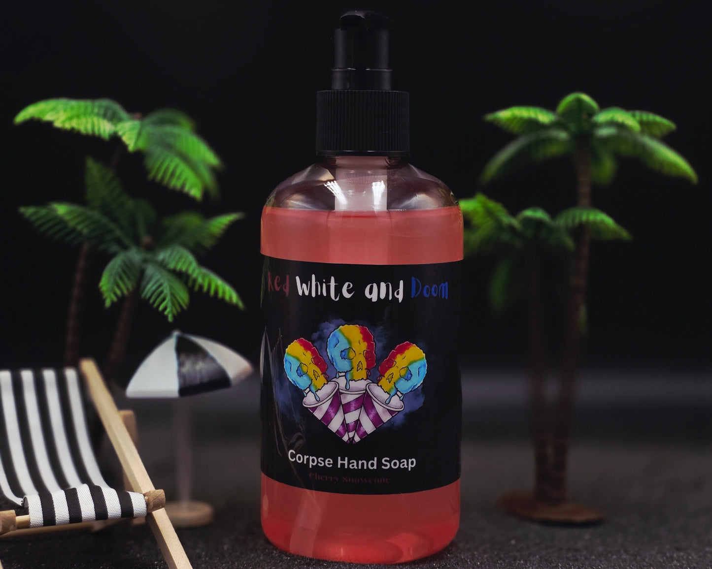 Red White and Doom-Corpse Hand Soap-Summer Collection