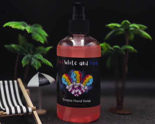 Red White and Doom-Corpse Hand Soap-Summer Collection