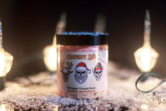 Naughty List-Whipped Corpse Soap-Winter Collection