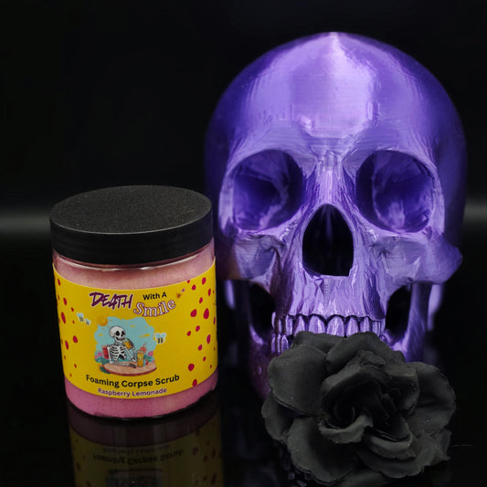 Death With A Smile-Foaming Corpse Scrub